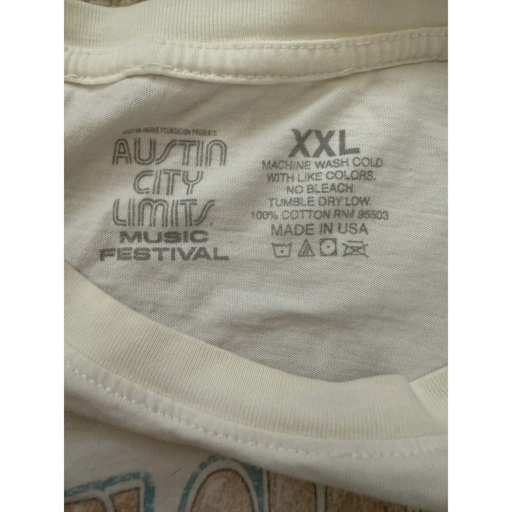 Austin City Limits 2021 Music Festival T Shirt XXL George Strait Billie Eilish - Picture 3 of 6